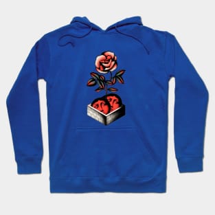 flower face tattoo Hoodie